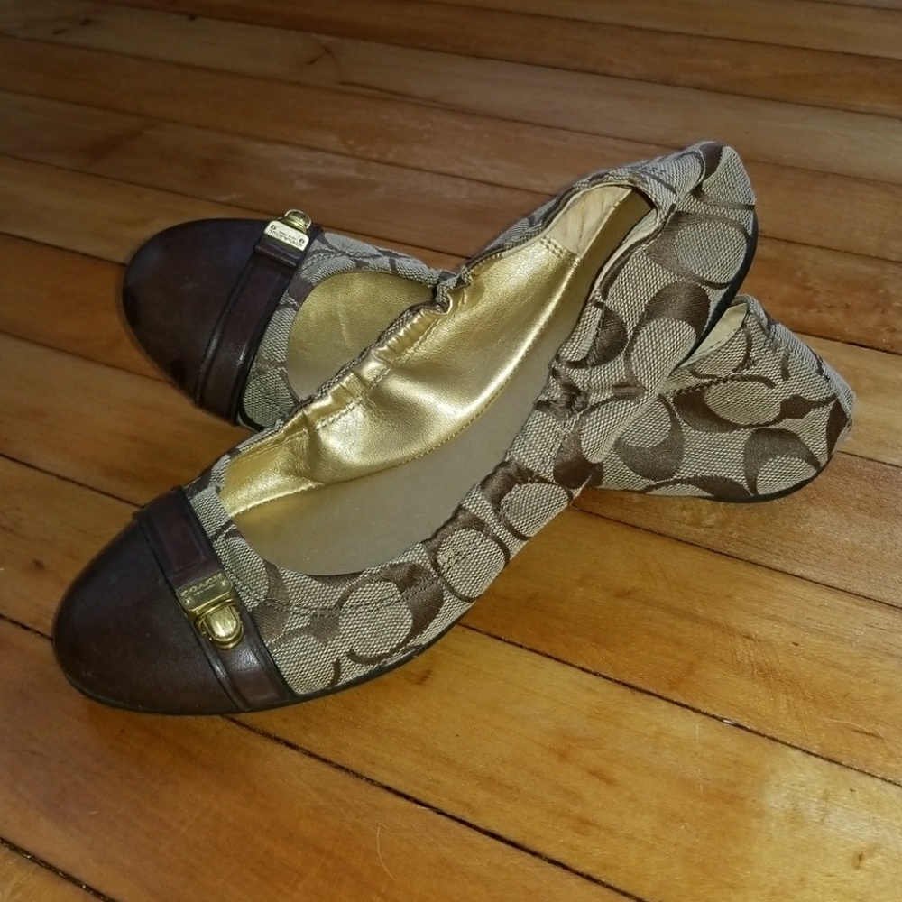 Coach Delphine flats size 7.5 - Picture 2 of 4